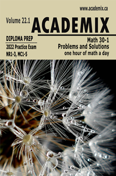 2022 Math 30-1 Practice Diploma Exam